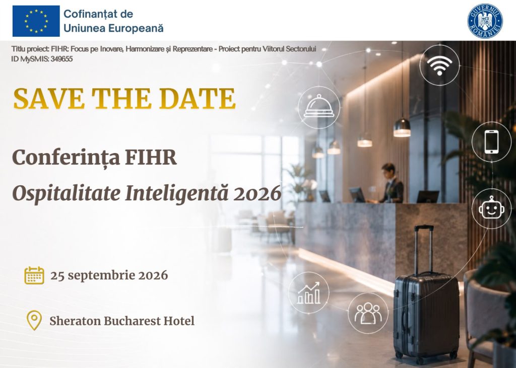 Save the Date Conferința Zilei Internaționale a Turismului