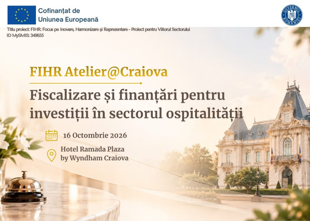 FIHR Atelier@Craiova 16 octombrie